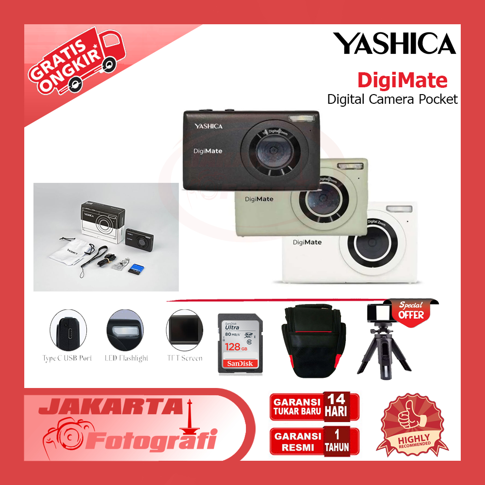 YASHICA DigiMate Digital Camera Pocket