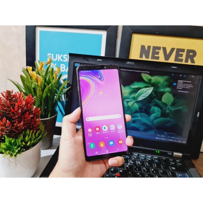 SAMSUNG A9 2018 RED RAM 6/128GB DUALSIM RESMI