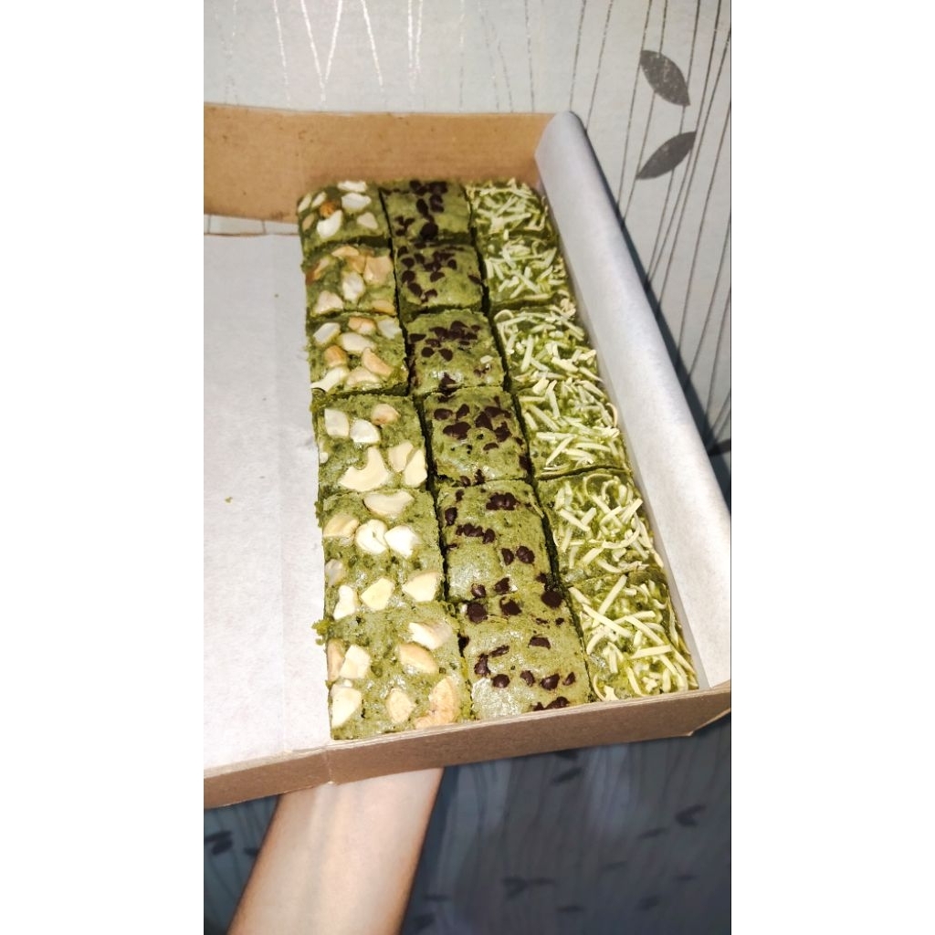 

Brownies Matcha Medium