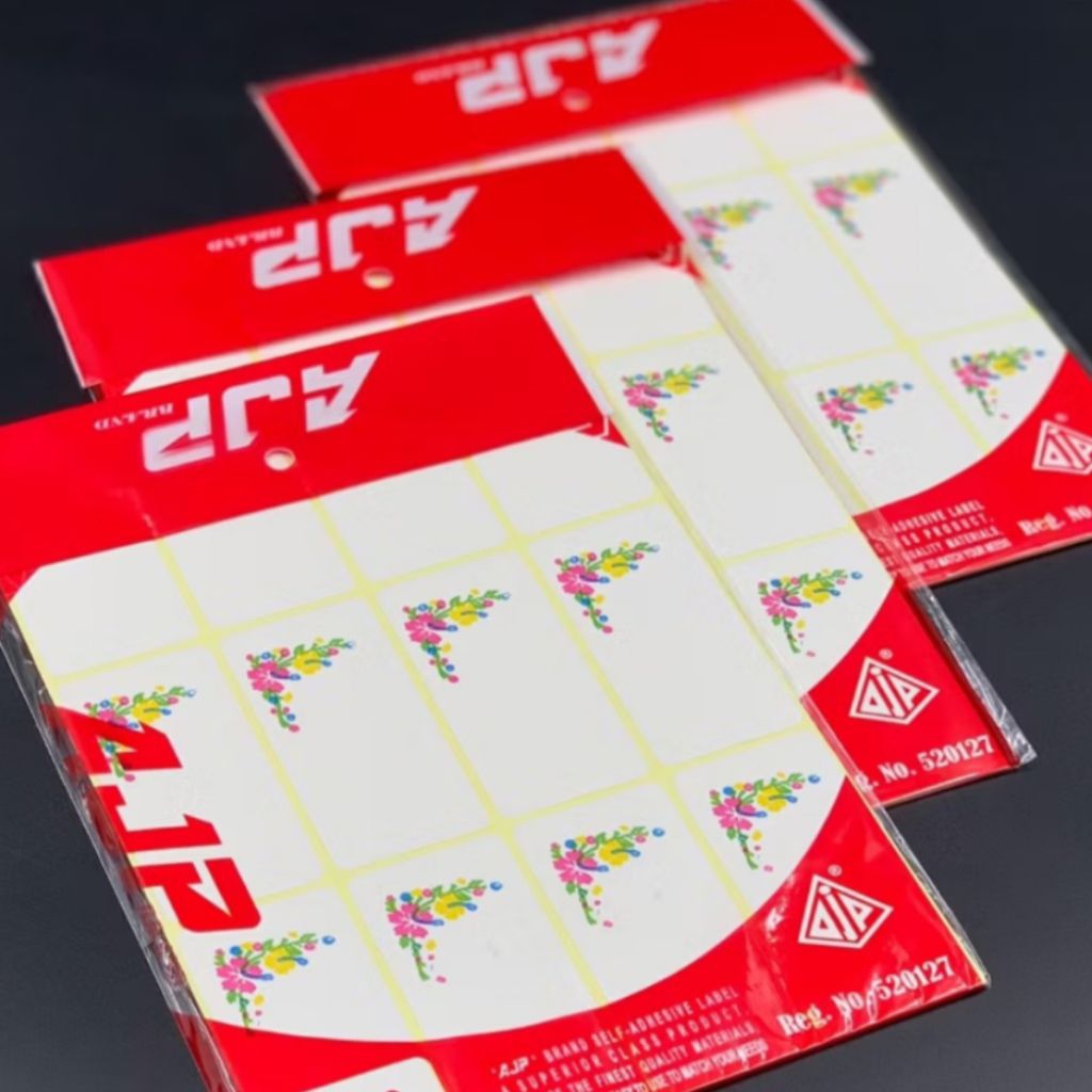 

#KarensMart Label Adhesive AJP No.121 Bunga