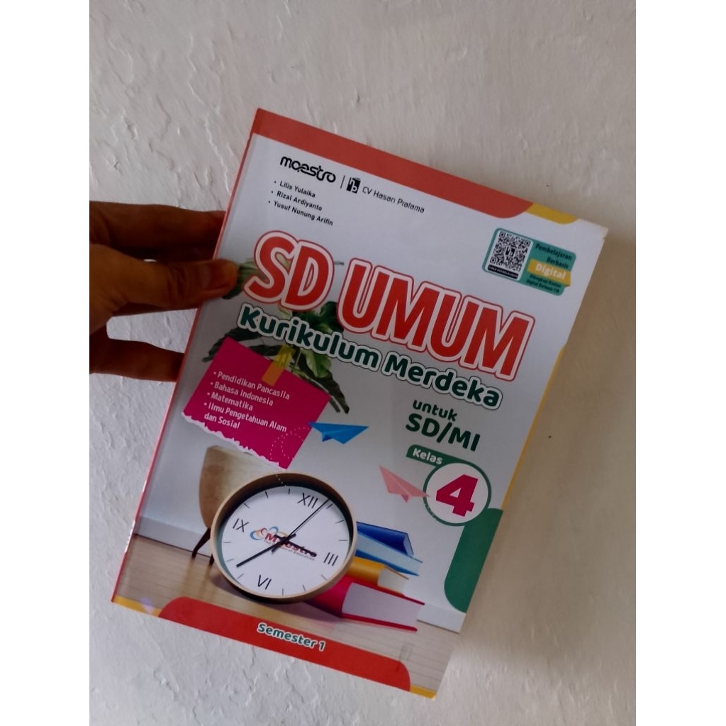 BUKU PAKET SD UMUM UNTUK SD/MI KELAS 4 KURIKULUM MERDEKA | Semester 1