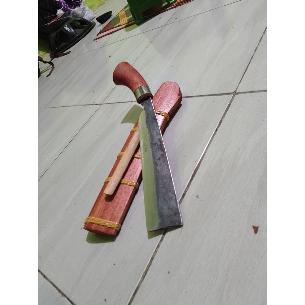 Pisau untuk berkebun dan sebagai nya bilah 26cm khas pagar alam sumsel