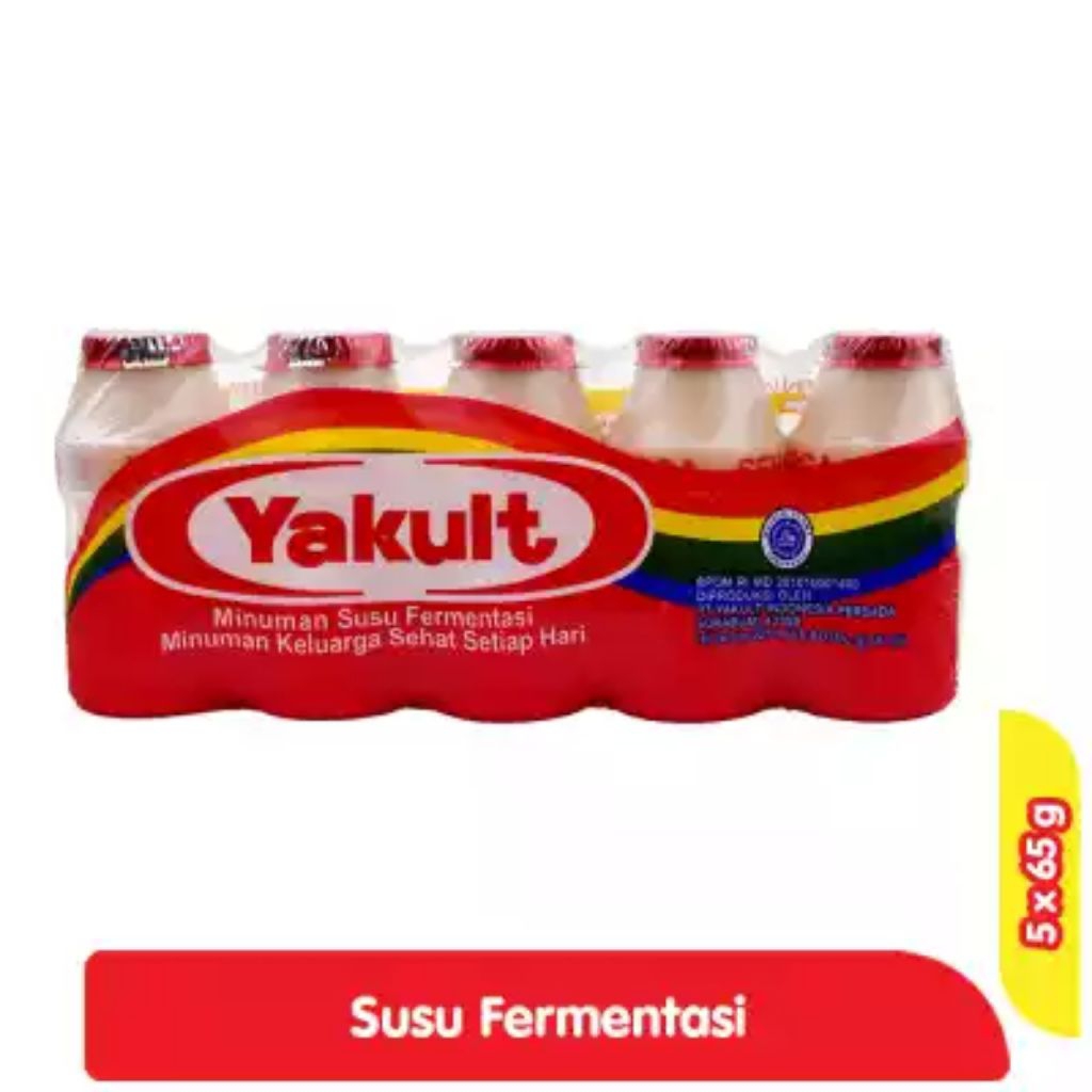 

Yakult Minuman Susu Fermentasi 5 x 65 ml