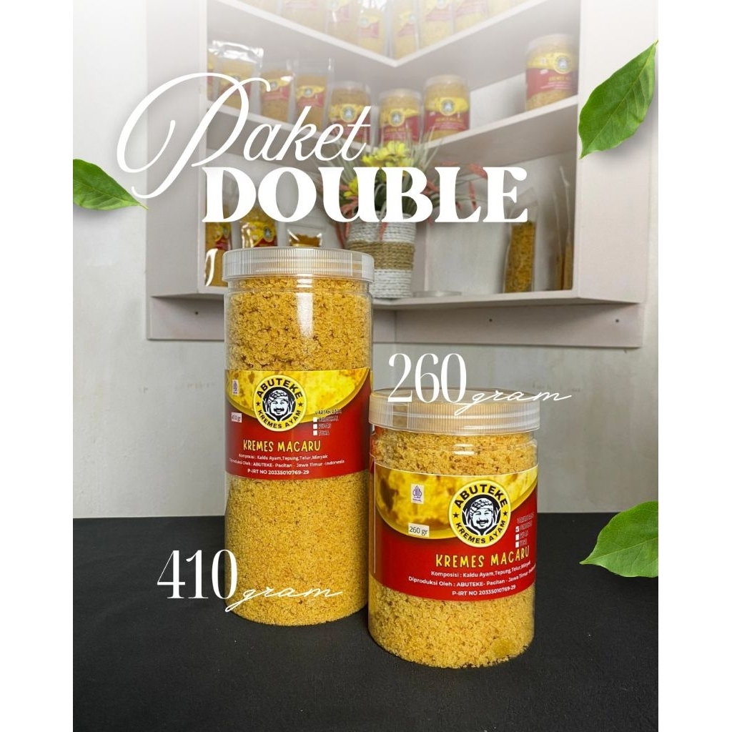 

Kremesan Ayam Macaru Murah PAKDE Kemasan 260gr Dan 410gr Kremes Ayam Camilan Food