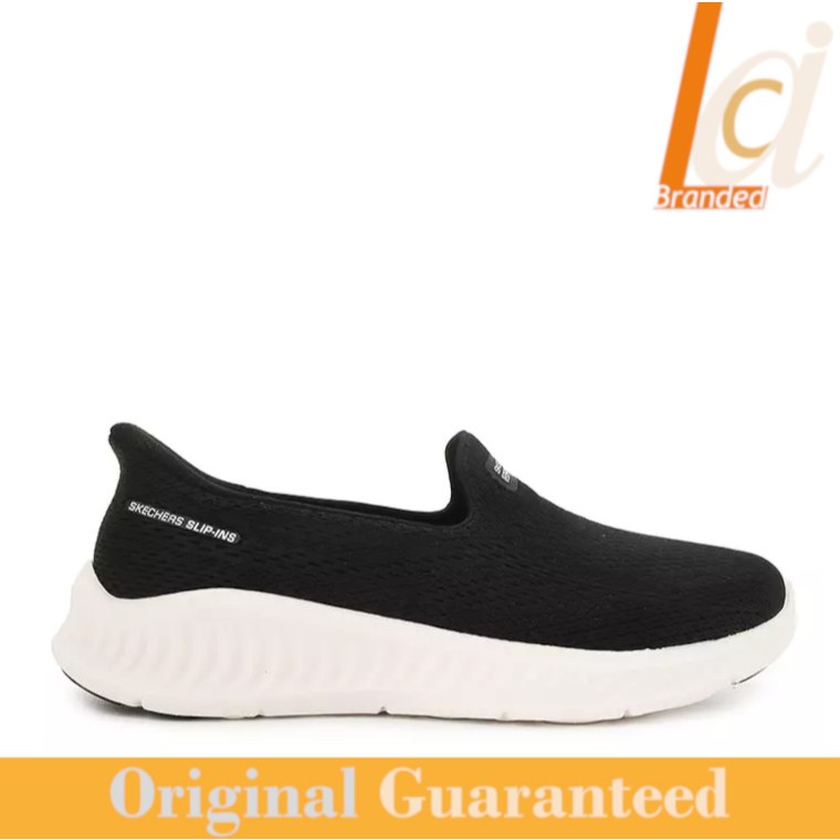 Sepatu Slip On Wanita Original Skechers Go Walk Now - Black