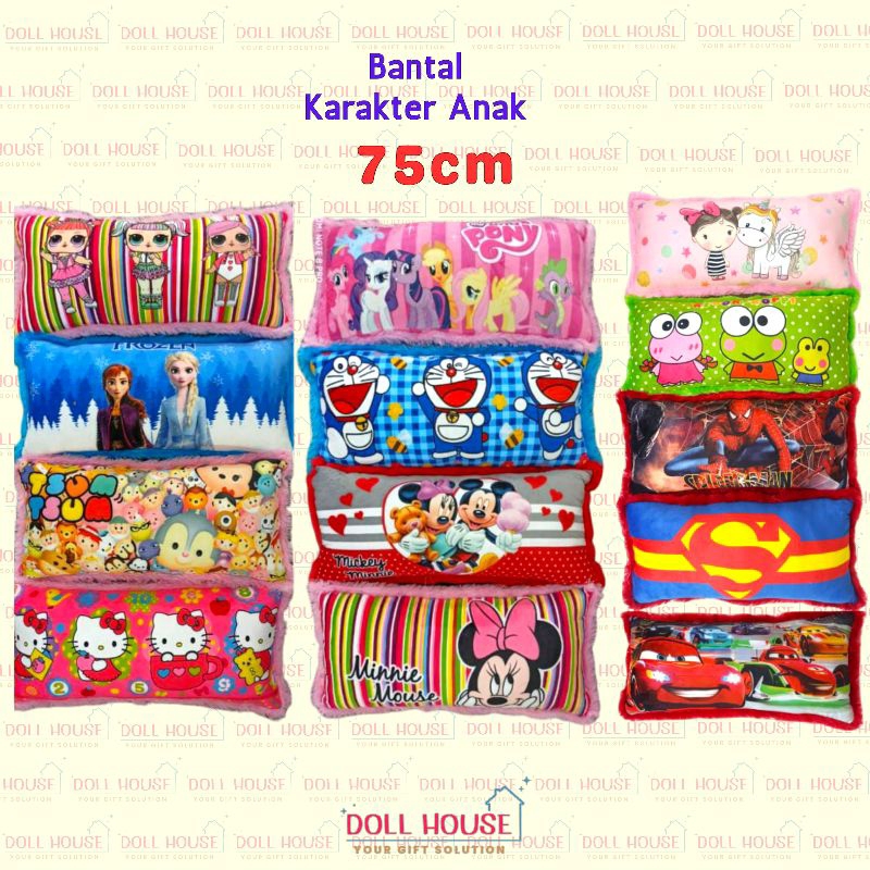 Bantal Karakter Anak Jumbo / Bantal Gambar Kartun / Bantal Kartun / Bantal Frozen / Bantal Little Po