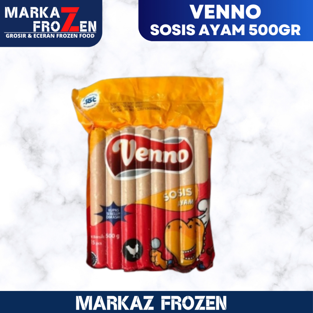 

VENNO SOSIS AYAM COKLAT 500GR