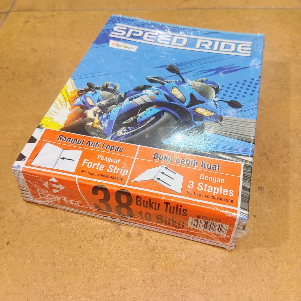 

Ay00! 1 Pak Buku Tulis 38 Lembar, 58 isi 10 Pcs KARAKTER