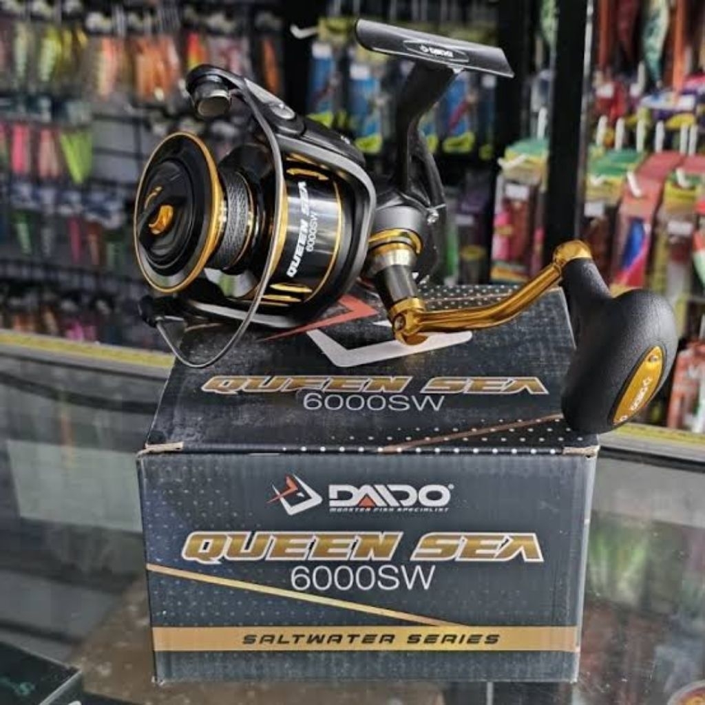 REEL DAIDO QUEEN SEA SW 6000/8000 METAL BODY POWER HANDLE