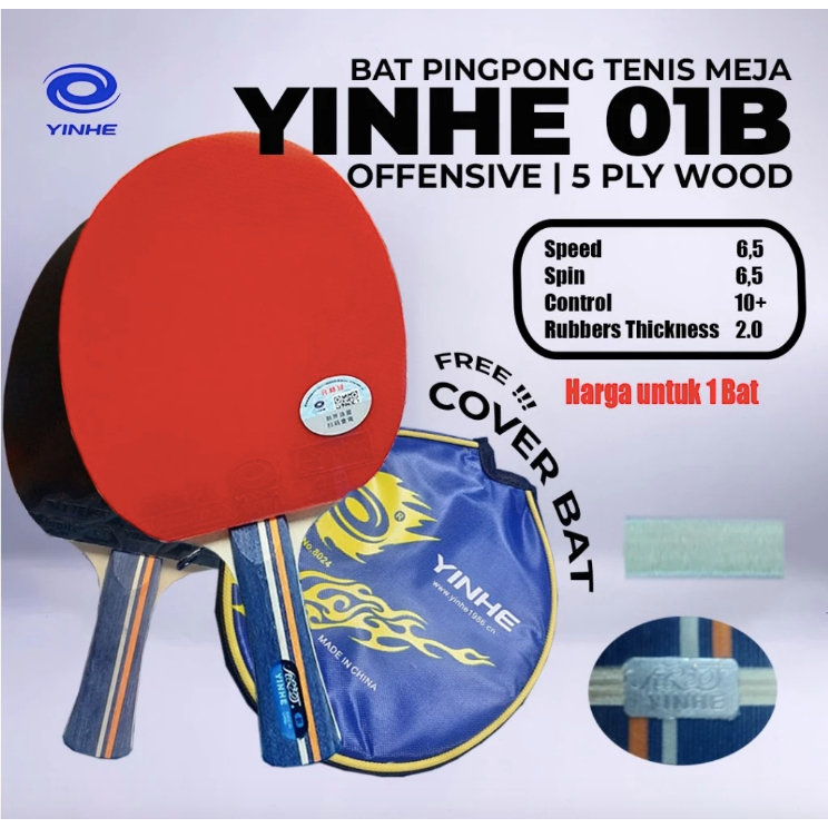 Bet Tenis Meja Pingpong Yinhe 01B / Bet Tenis Meja Yinhe Original