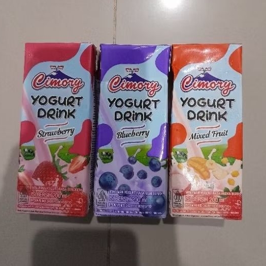 

Cimory YOGURT Drink STRAWBERRY / BLUEBERRY / MIX FRUIT 200ml.