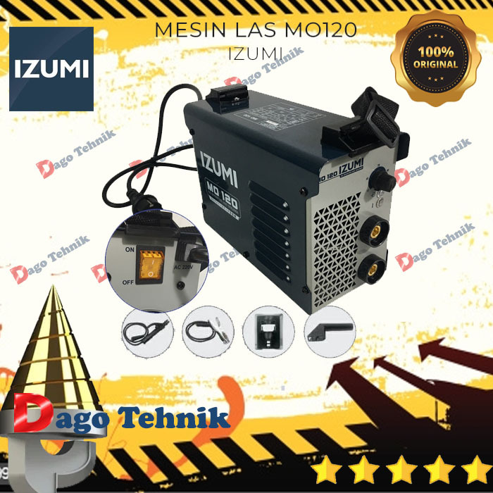 Mesin las 900 watt IZUMI mo 120 inverter welding machine power