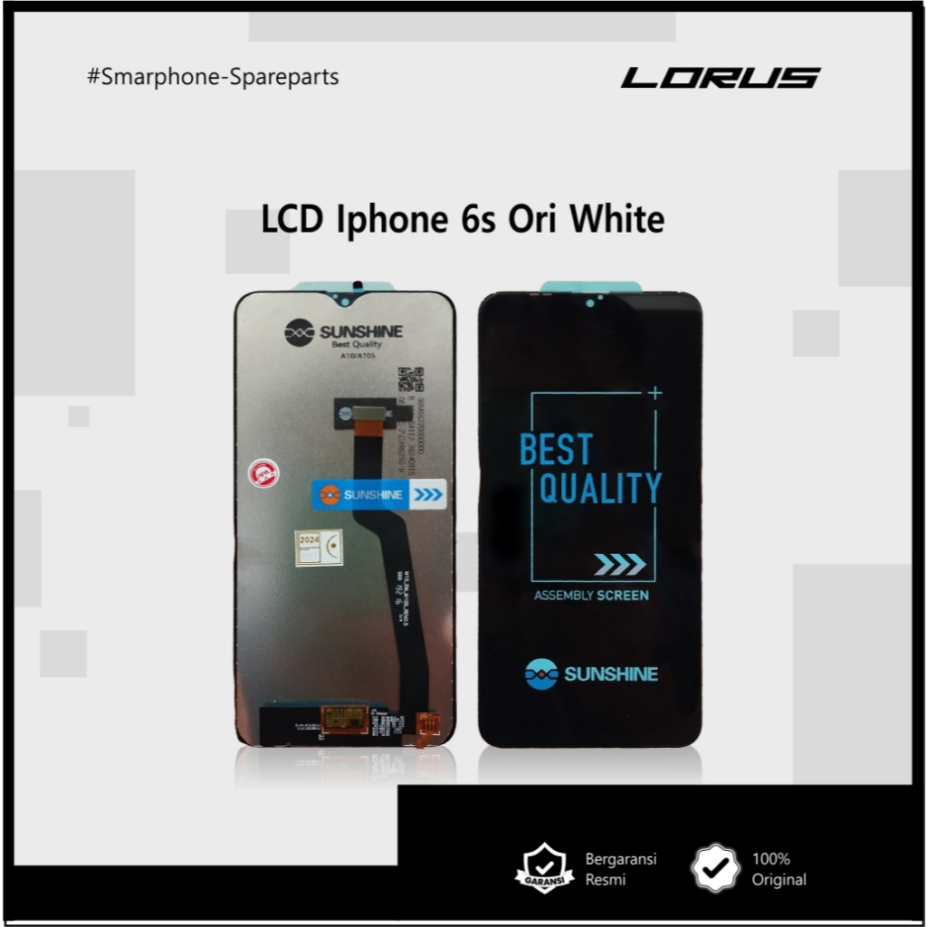 LCD Iphone 6s Ori White Garansi Toko