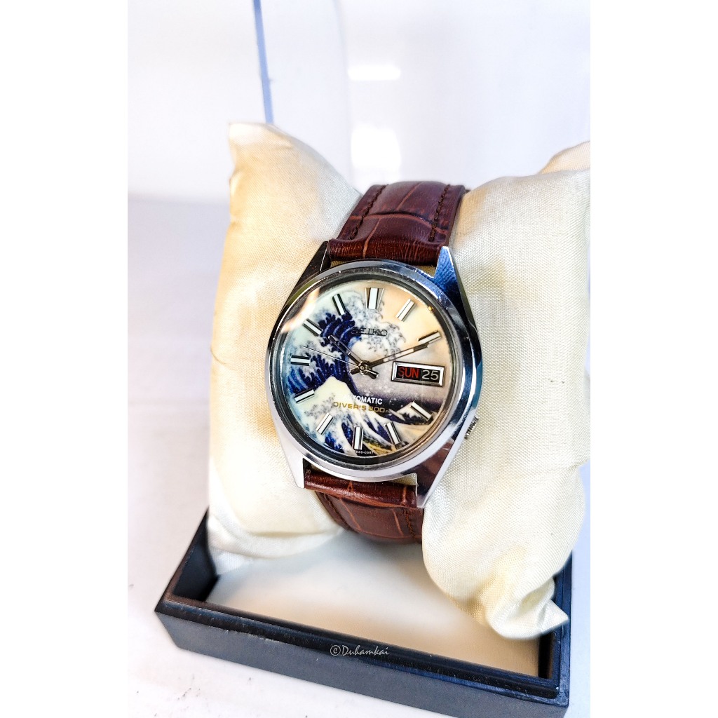 Seiko 5 Automatic Original snxs 7009 Dial Kanagawa Full Lume Not Eagle 7 7s26 diver