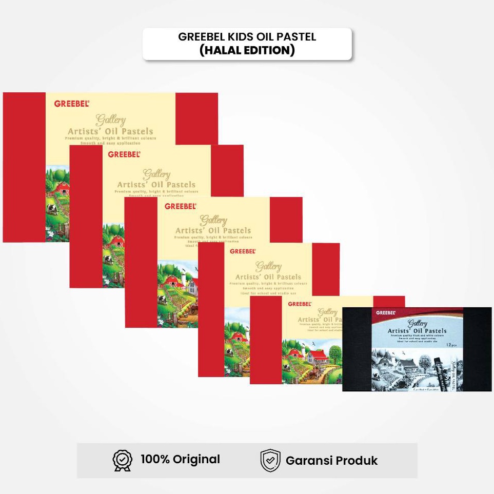 

GREEBEL Crayon Krayon Artist 12 24 36 48 72 Warna Artist Oil Pastel Crayon Greebel Mewarnai Menggambar KODE S9K9