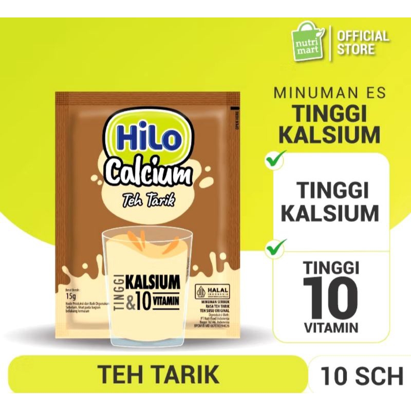 

Hilo Teh Tarik 10 Sachet - Teh tarik Tinggi Kalsium dan Bervitamin