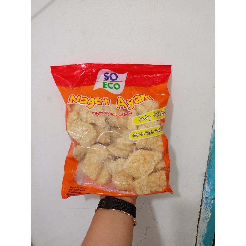 

NAGET NUGET AYAM SO ECO 500gr 1kg