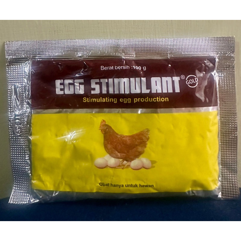 EGG STIMULANT 100 Gram - Vitamin Pemacu Pemicu Perangsang Produksi Telu
