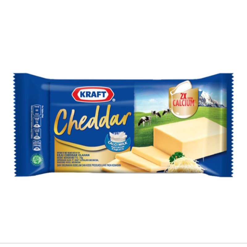 

KRAFT Keju Cheddar 70 g