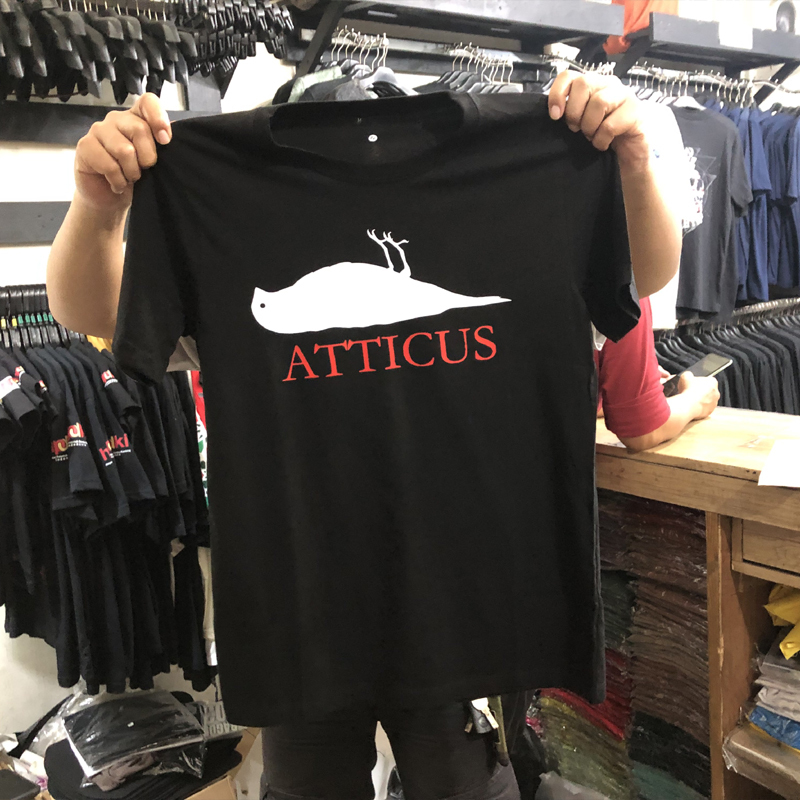 Kaos Atticus Tshirt Casual 100% Cotton [BISA COD]