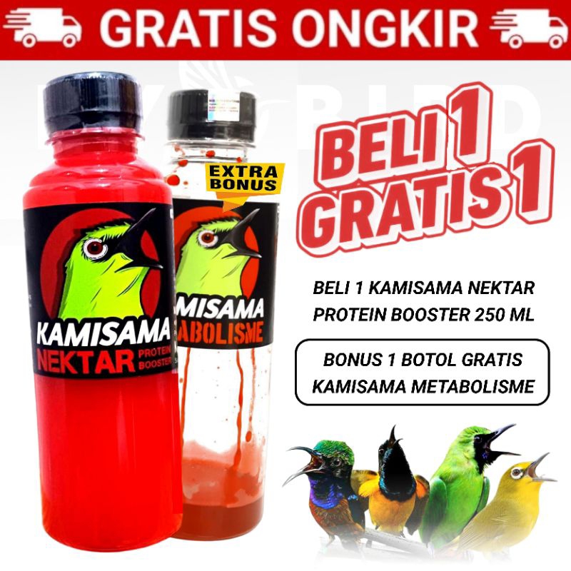 [ BELI 1 GRATIS 1 ] Kamisama Nektar 250ML + Kamisama Metabolisme Vitamin Dextro Pleci Sogon Konin Tr