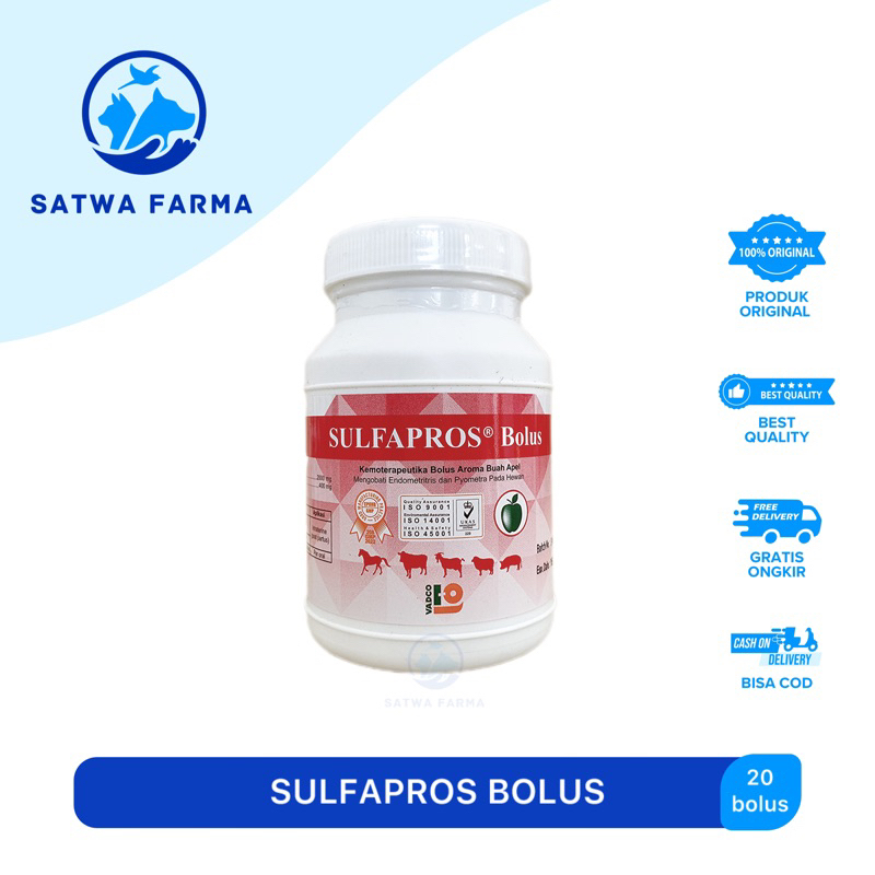 Sulfapros Bolus Antibiotik Sapi Kambing