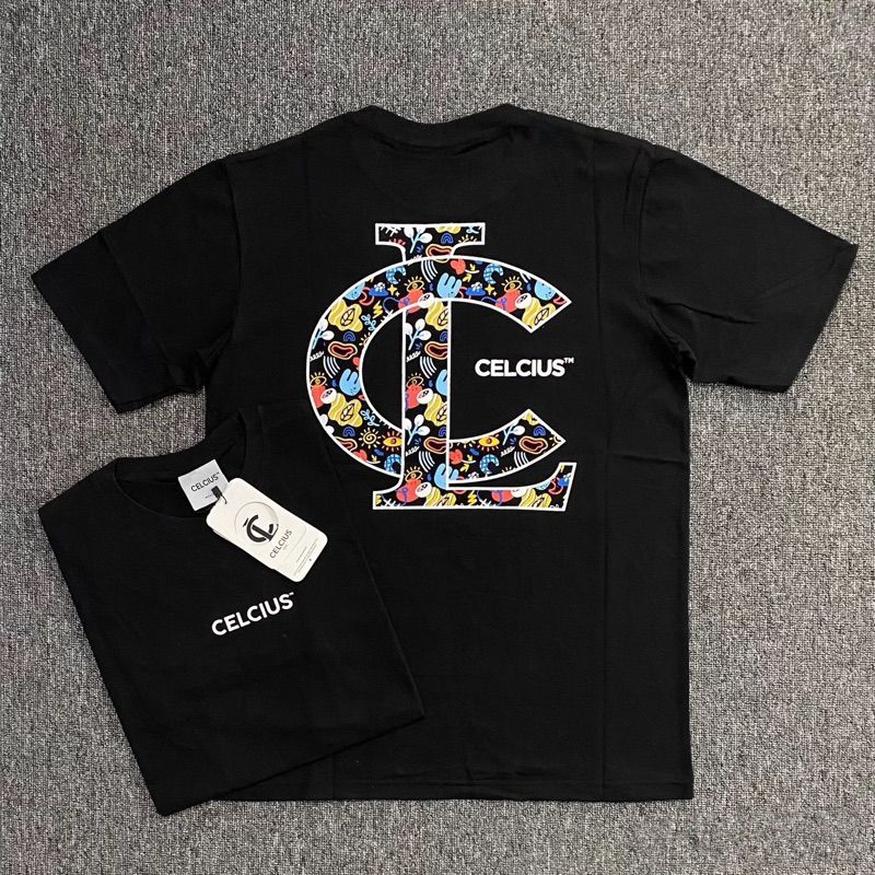 Celcius kaos lengan pendek hitam_ kaos distro pria wanita