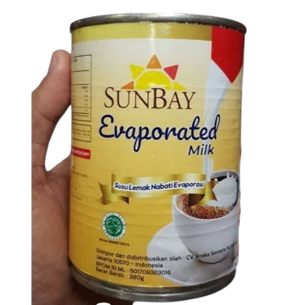 

susu evaporasi sunbay Sunbay Evaporate Milk 380g