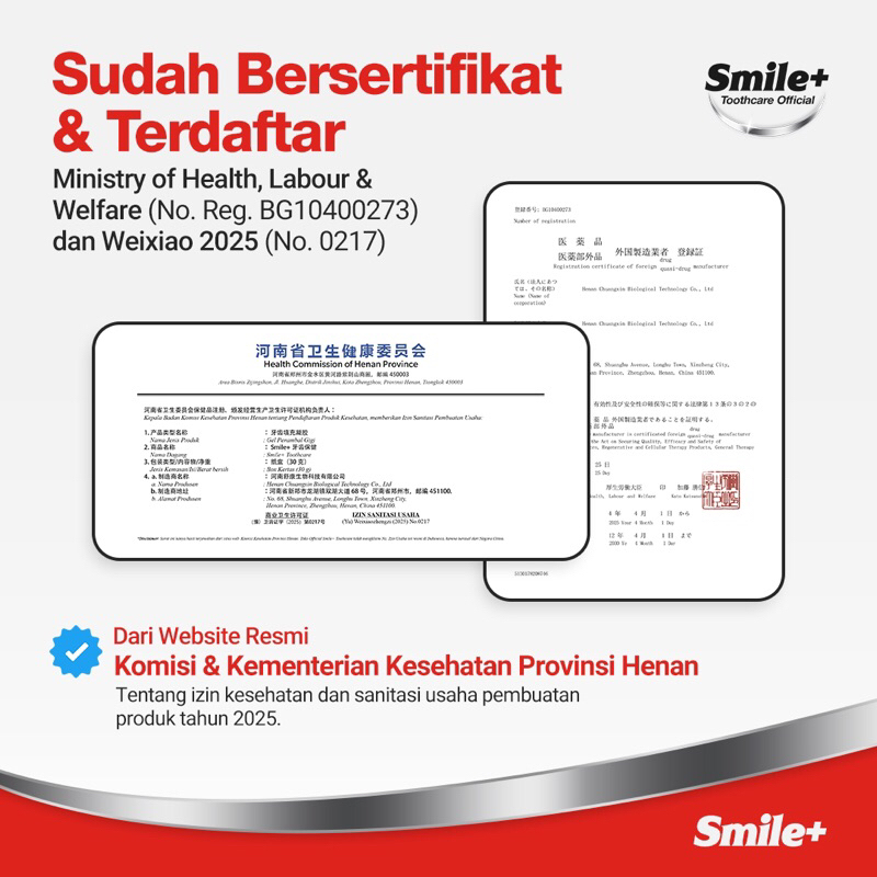 [PENAMBAL GIGI] by Smile+ Penambal Gigi Bolong Gigi Ompong Gigi Renggang Temporary Tooth