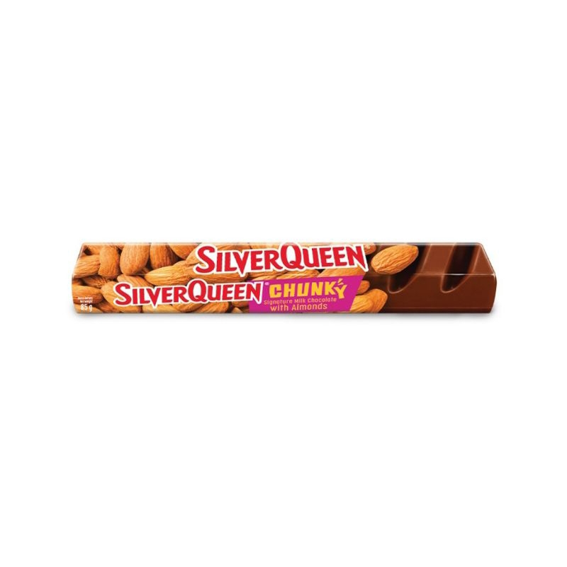 

SilverQueen Chunky Bar Cokelat Almond 85 gr