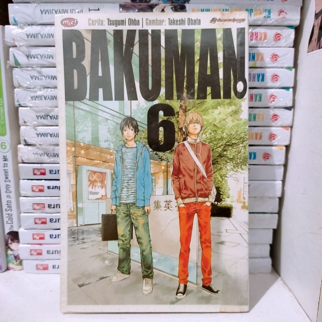 komik bakuman vol 6 preloved langka