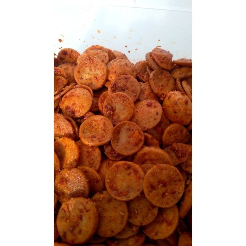

basreng/sosis/otak-otak/makaroni/kripik-malaysia/500gr/makananringan/mantul/rumahsendiri