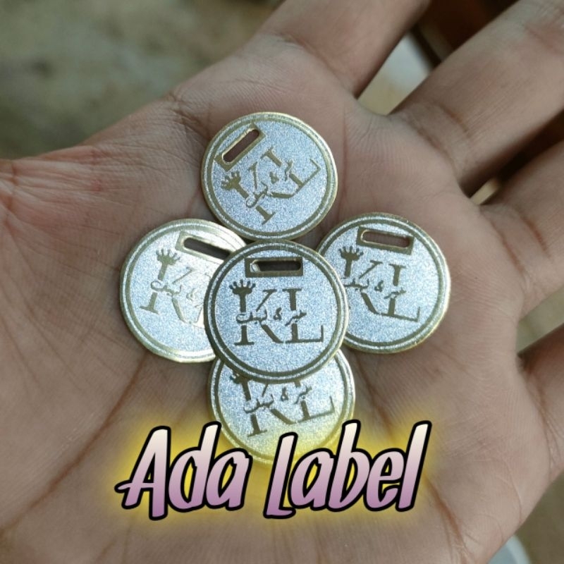 

costum label hijab/label plat hijab bandul