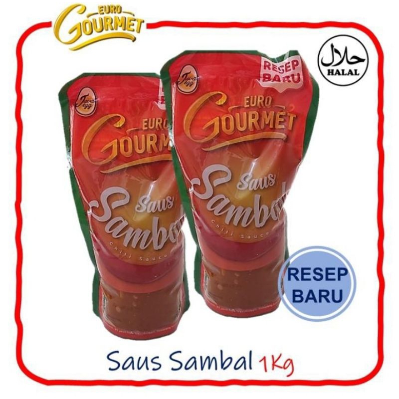 

Euro Gourmet Saus Sambal 1Kg