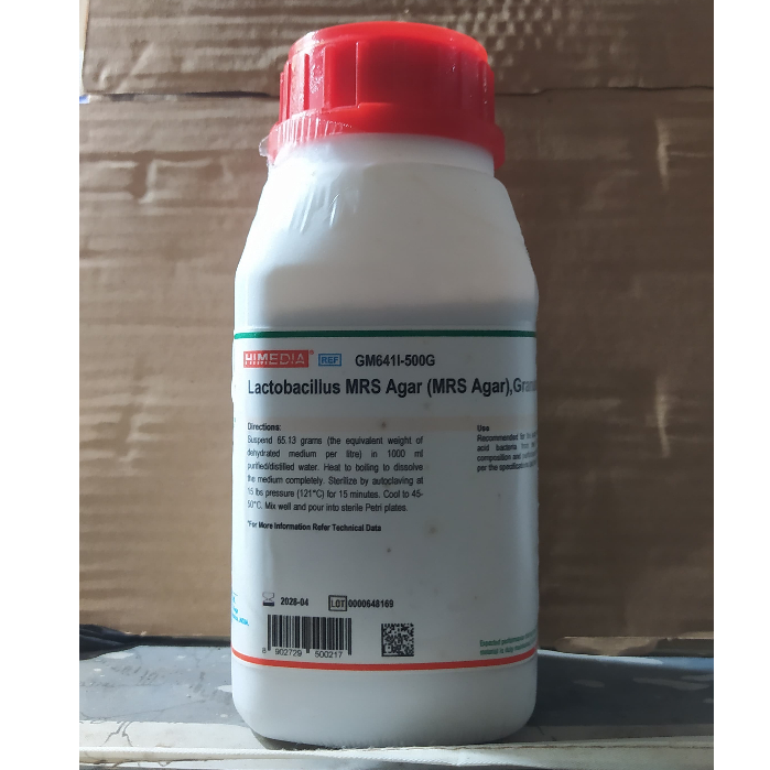 

Lactobacillus MRS agar 10 gram