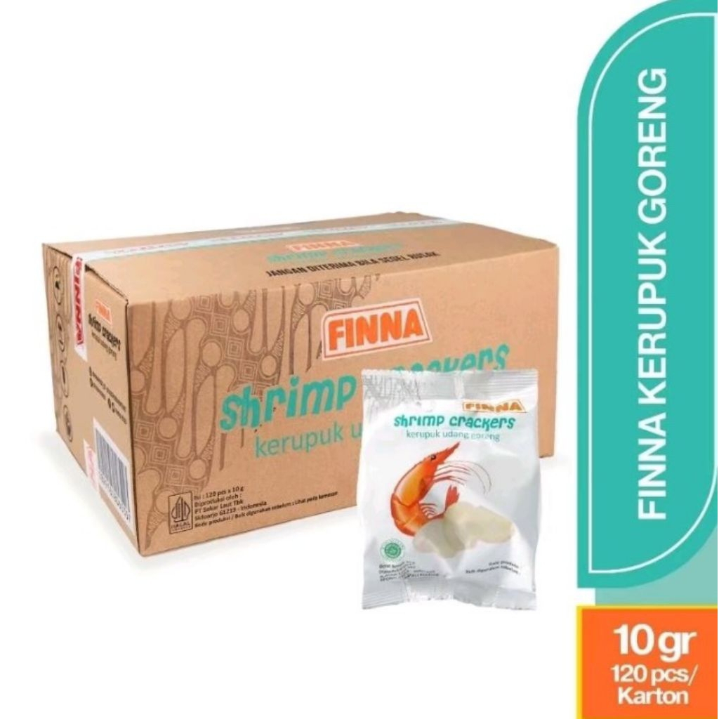 

FINNA KERUPUK GORENG UDANG 10 GR
