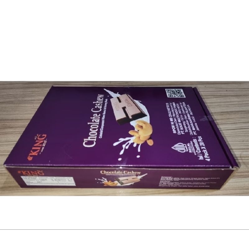 

chocolate cashew isi 20pcs