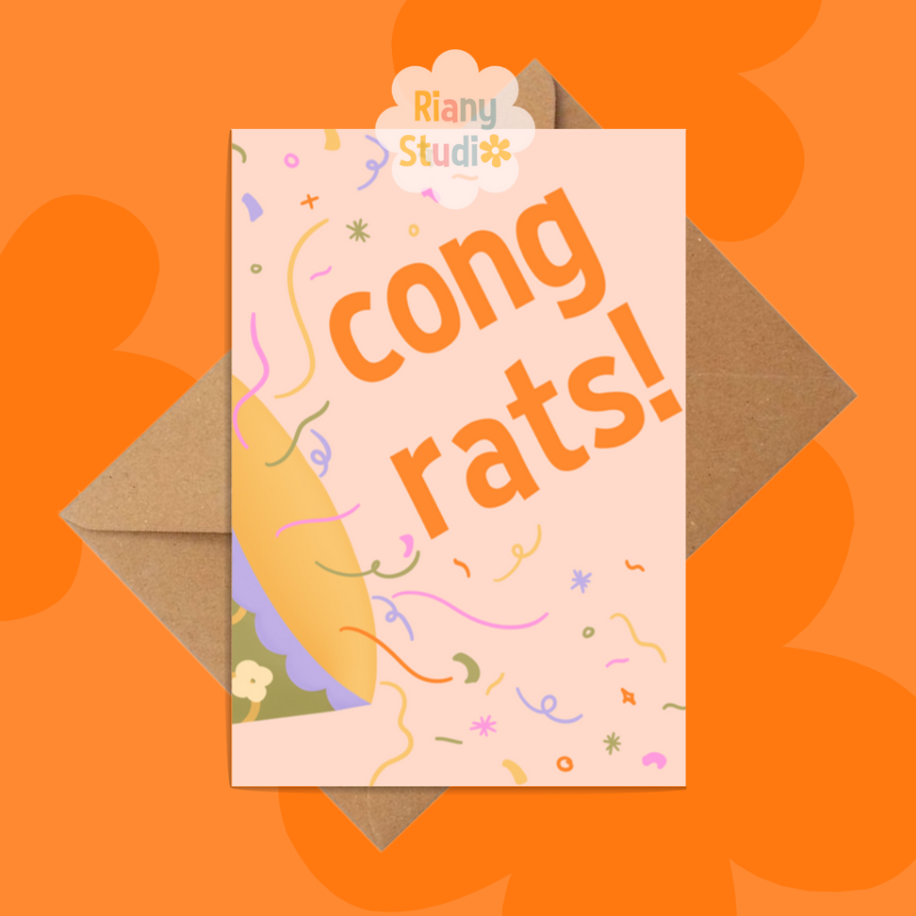 

Riany Studio - Kartu Ucapan Selamat / Congratulation Sunny