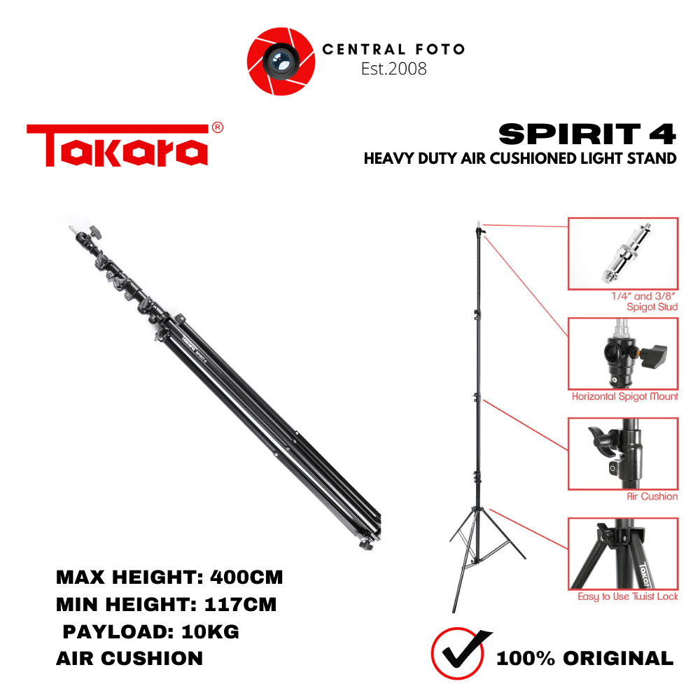 Takara Spirit 4 Air Cushion Light Stand Lighting Lightstand ORIGINAL