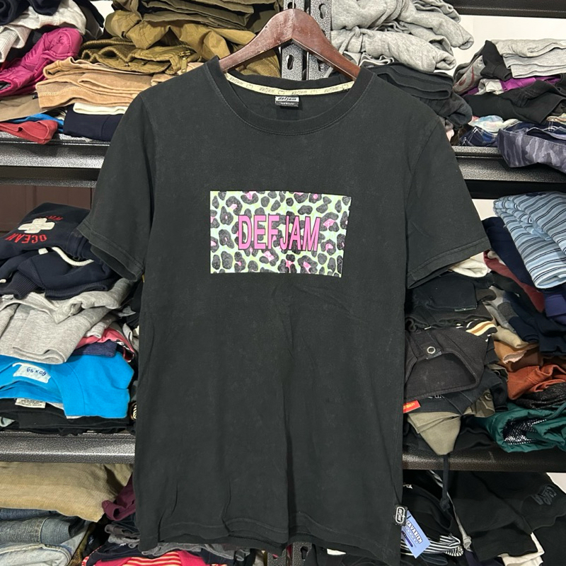 Kaos Tshirt Defjam | Streetwear Second Preloved