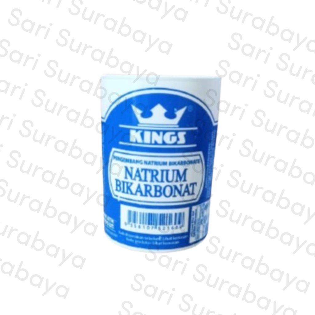 

Kings Bicarbonate Of Soda | Natrium Bikarbonat 100 gr
