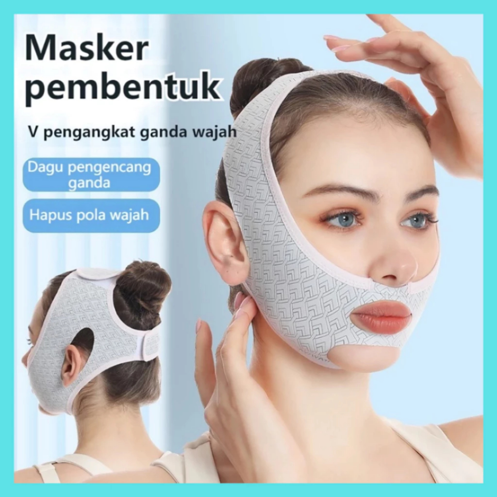 Sabuk Pelangsing Wajah & Dagu V Line slimming Belt Therapy Membentuk Wajah V shape & Dagu
