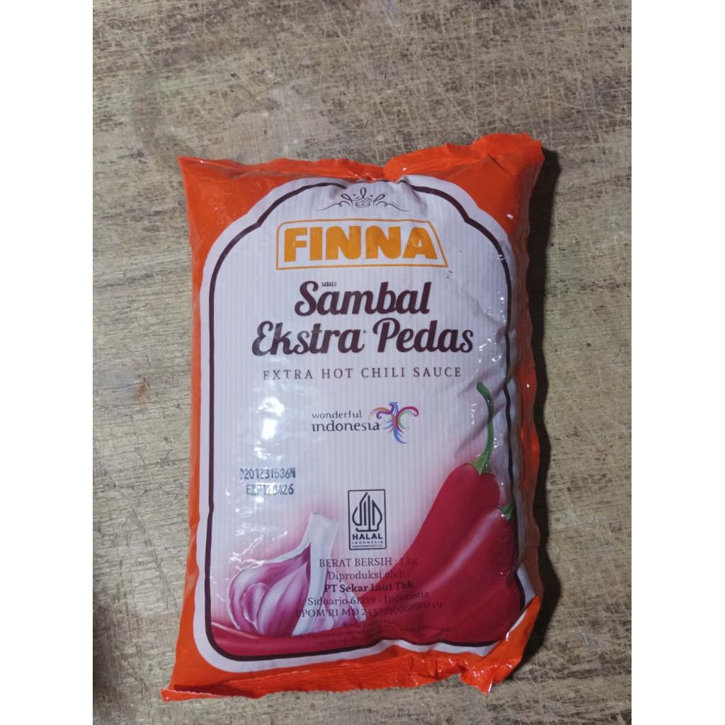 

Finna Sambal Ekstra Pedas 1 kg