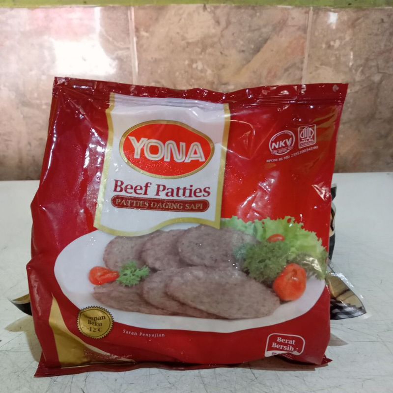 

Daging sapi yona isi anburger