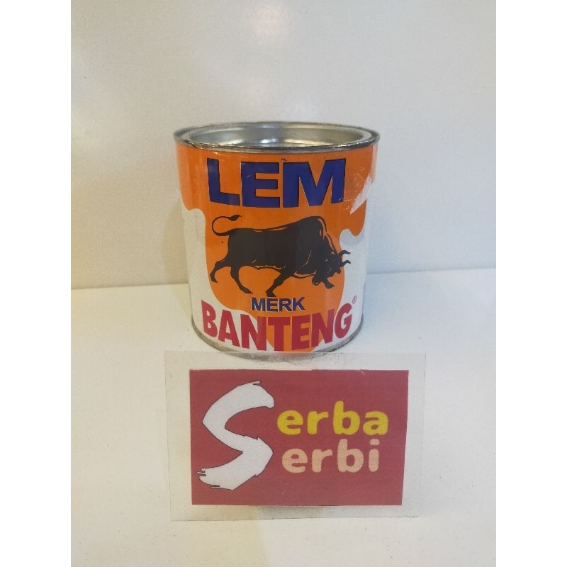 -500GR KALENG LEM BANTENG- Lem perekat serbaguna