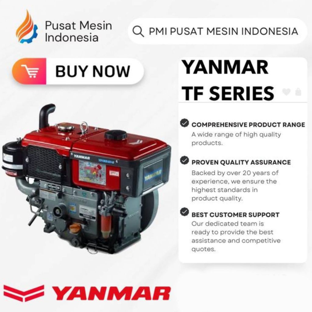 YANMAR MESIN PENGGERAK DIESEL TF 155 RE/ MESIN PENGGEFAK DIESEL/ MESIN PENGGERAK DIESEL SOLAR/ ENGIN