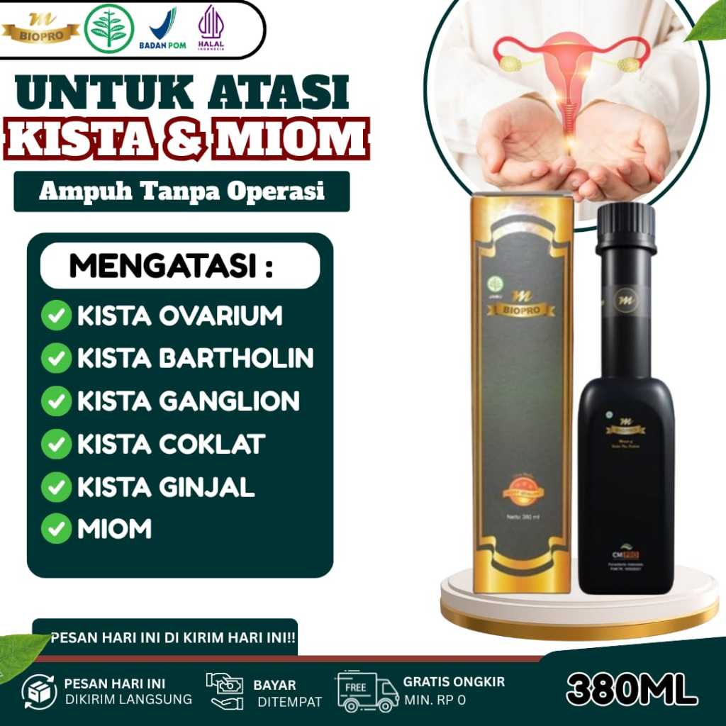 Obat Kista Ovarium,Kista Ginjal,Kista Ganglion, Kista Bartholin, Kista Rahim, Kista Baker, Kista Pay