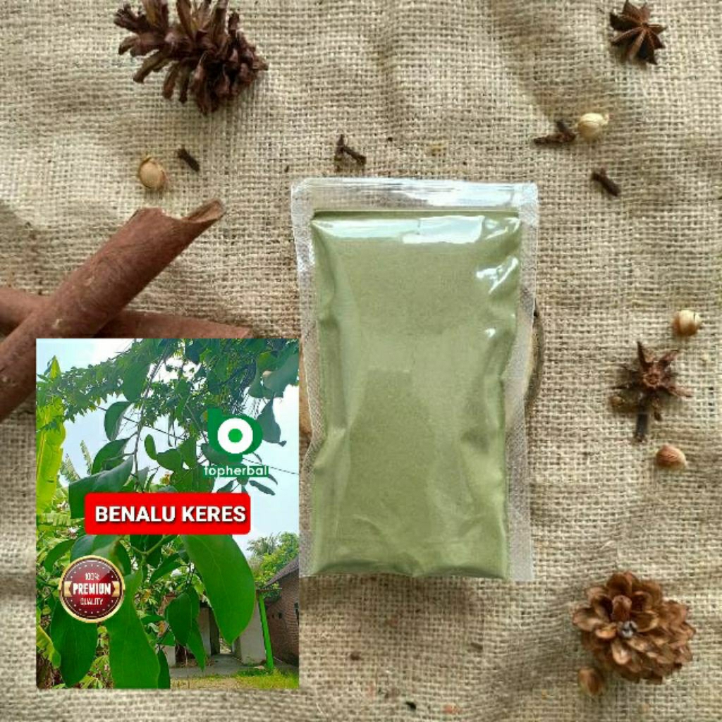 

Bubuk Benalu keres/Kersen 1 Kg/1000 Gram Kering Hijau Organik Super Premium