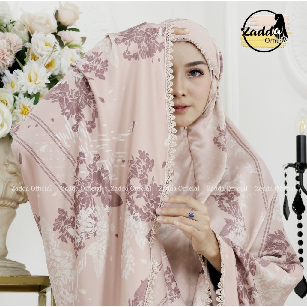 Mukena Dewasa Armani Silk Premium Jumbo Zadda Series