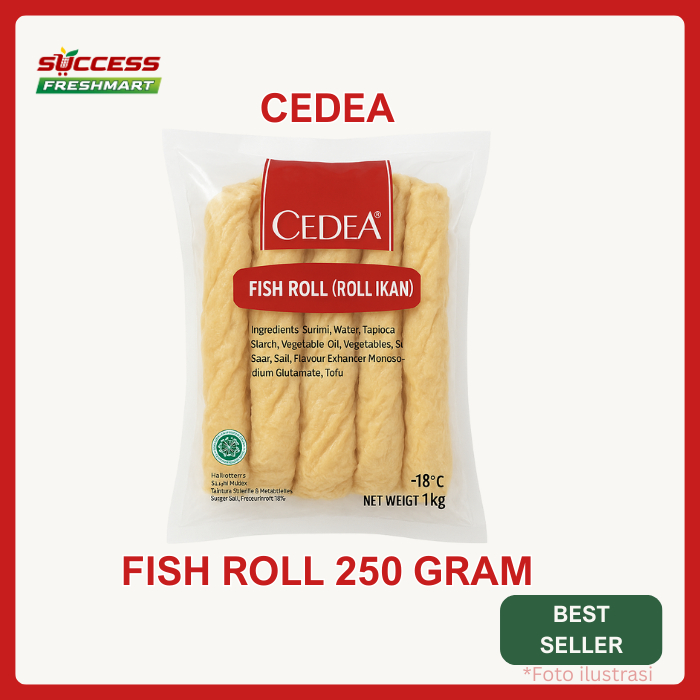 

Cedea Fish roll Ikan 200 Gram